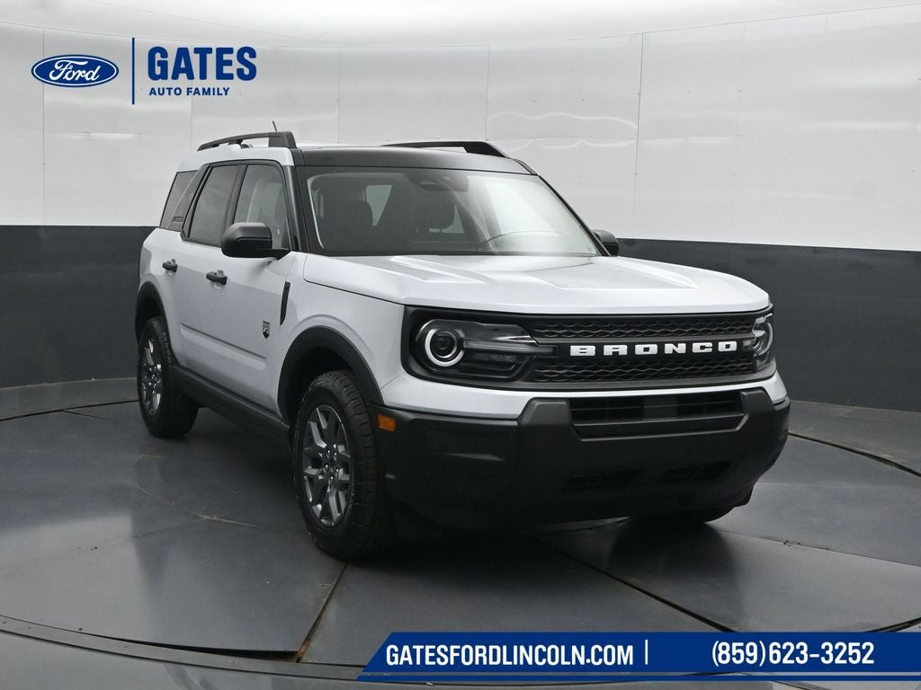 White Bronco exterior