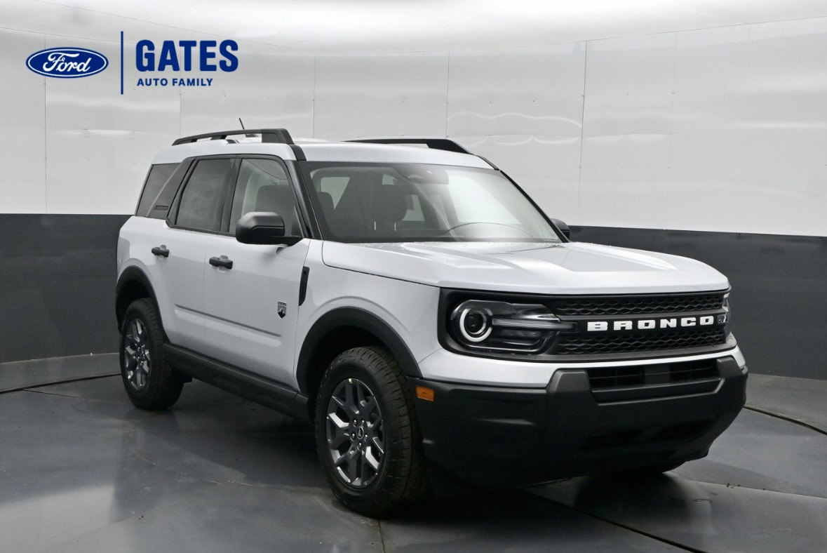 White Bronco exterior